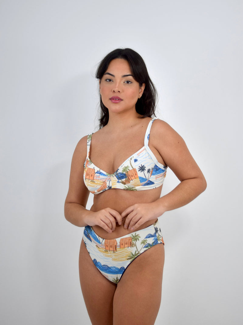 Biquíni Meia Taça Dupla Face Promoção Verão